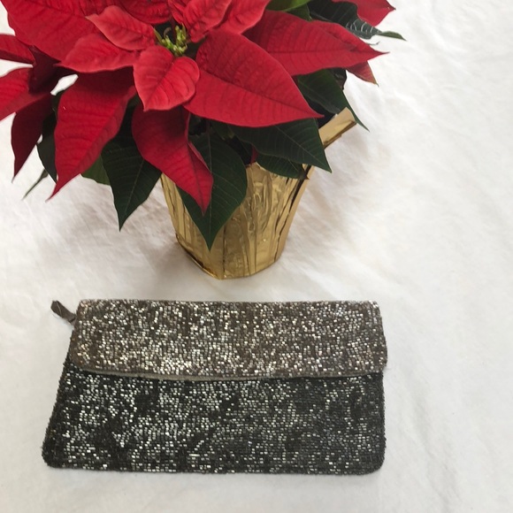 LOFT Handbags - Sequined evening bag, Ann Taylor LOFT